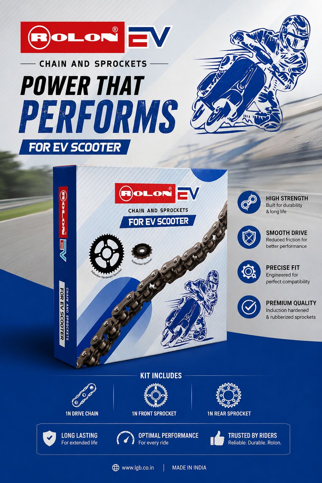 OLA S1 PRO (GEN 3) CHAIN KIT